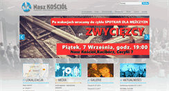 Desktop Screenshot of naszkosciol.pl
