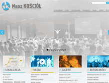 Tablet Screenshot of naszkosciol.pl